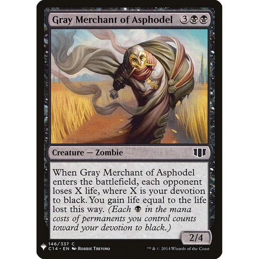 Gray Merchant of Asphodel common C14-146 Magic the Gathering The List