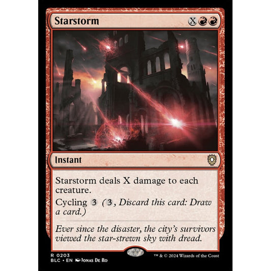 Starstorm, 203, rare, Magic: The Gathering, Bloomburrow