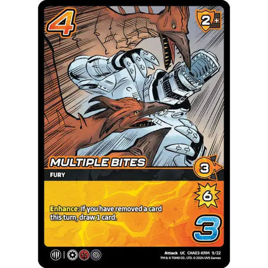 Multiple Bites, 9/22, UC, UniVersus, Challengers Godzilla & Mothra, King Ghidorah & Rodan