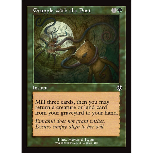 Grapple with the Past, 412, common, Magic: The Gathering, Innistrad Remastered