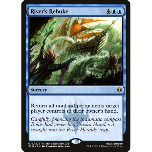 River's Rebuke rare 71 Magic the Gathering Ixalan