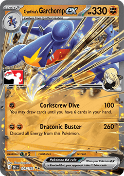 Cynthia's Garchomp ex