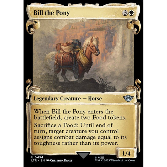 Bill the Pony, uncommon, 454, Magic the Gathering, The Lord of the Rings: Tales of Middle-earth