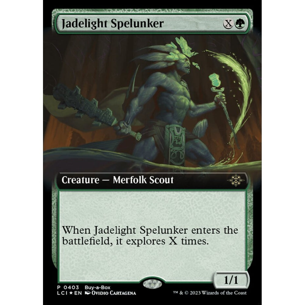 Jadelight Spelunker rare 403 Magic the Gathering The Lost Caverns of Ixalan