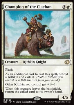 Champion of the Clachan - Lorwyn Eclipsed (Rare) [ECL-9]
