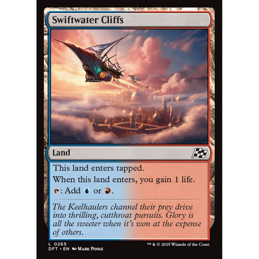 Swiftwater Cliffs, 265, common, Magic: The Gathering, Aetherdrift