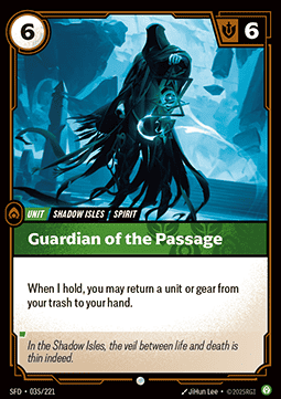 Guardian of the Passage - Spiritforged (Common) [SFD-035]