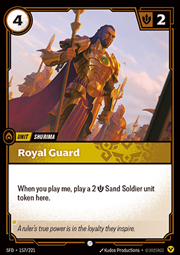 Royal Guard - Spiritforged (Common) [SFD-157]