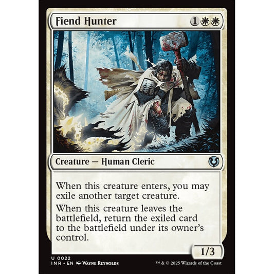 Fiend Hunter, 22, uncommon, Magic: The Gathering, Innistrad Remastered