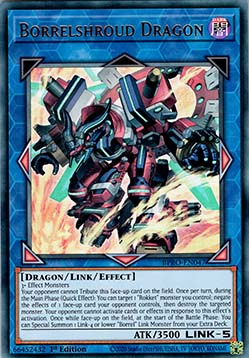 Borrelshroud Dragon (V.1 - Ultra Rare) - Burst Protocol (Ultra Rare) [BPRO-047]