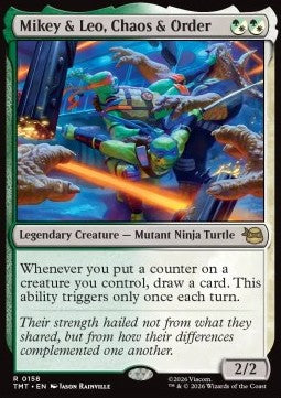 Mikey & Leo, Chaos & Order