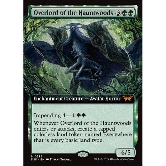 Overlord of the Hauntwoods, 383, mythic, Magic: The Gathering, Duskmourn: House of Horror
