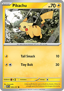 Pikachu - Ascended Heroes (Common) [ASC-055]
