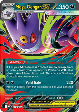Mega Gengar ex - Ascended Heroes (Double Rare) [ASC-125]