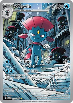 Weavile - Ascended Heroes (Illustration Rare) [ASC-228]