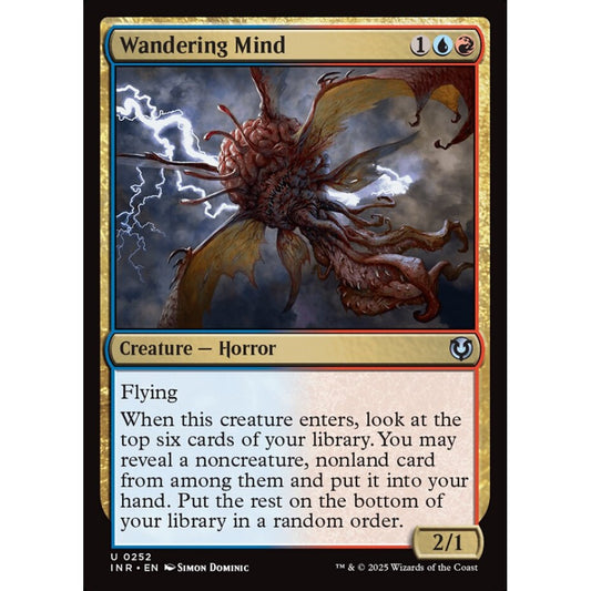 Wandering Mind, 252, uncommon, Magic: The Gathering, Innistrad Remastered