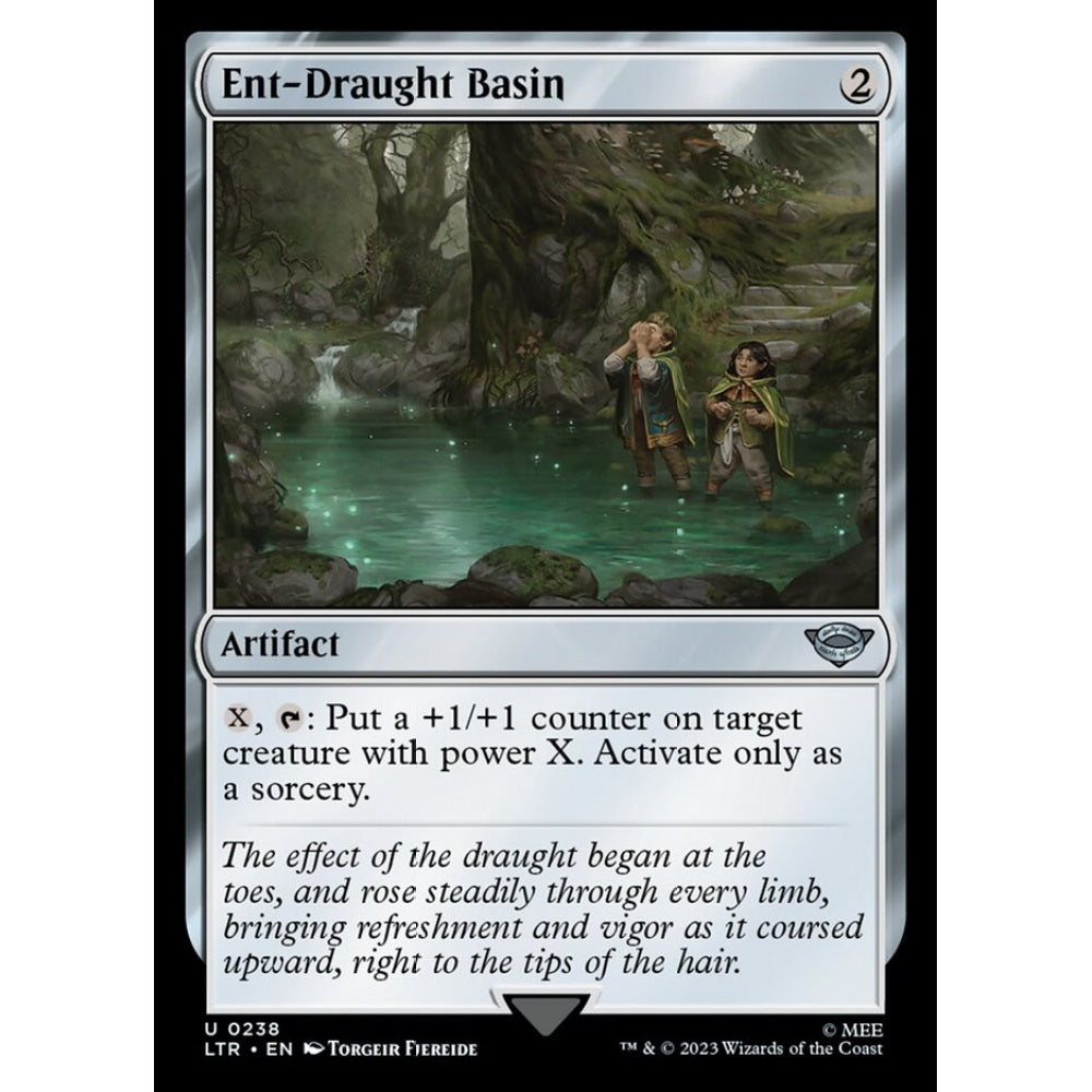 Ent-Draught Basin, uncommon, 238, Magic the Gathering, The Lord of the Rings: Tales of Middle-earth