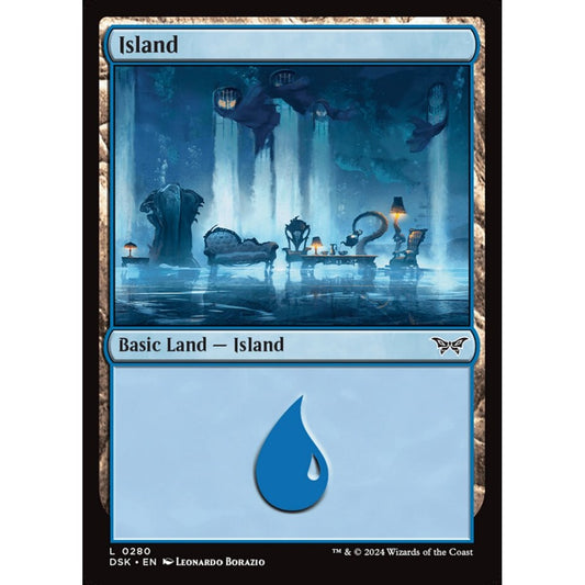 Island, 280, common, Magic: The Gathering, Duskmourn: House of Horror