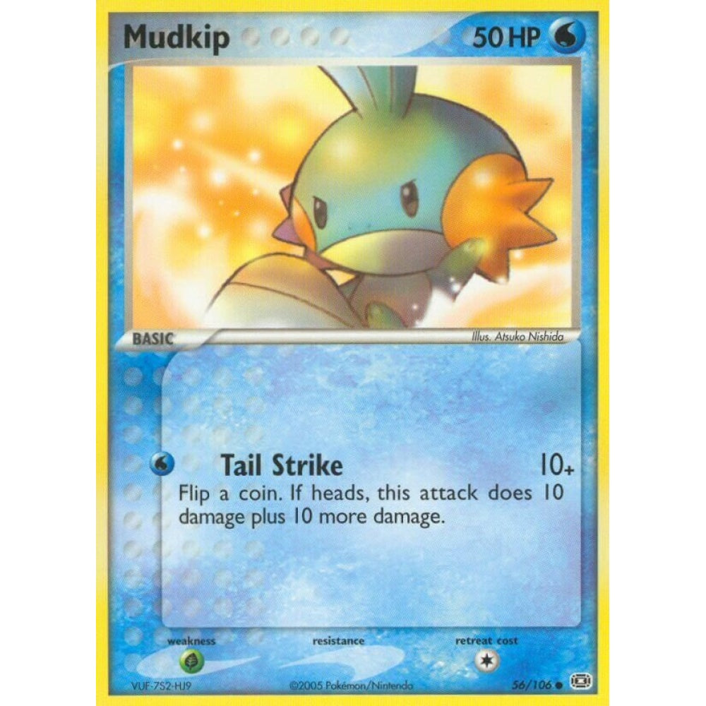 Mudkip Common 56/106 Pokemon Card Game EX Emerald