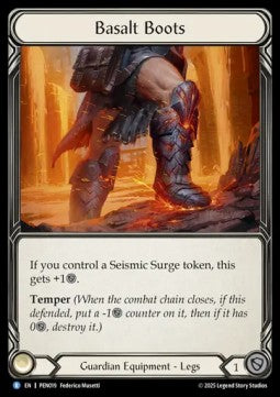 Basalt Boots (Cold Foil)