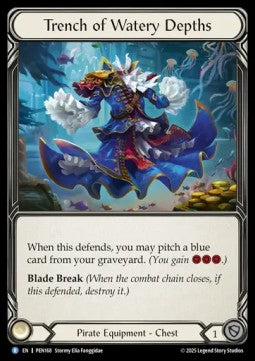 Trench of Watery Depths (Cold Foil)
