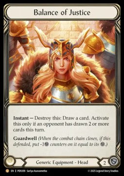 Balance of Justice (Regular) - Compendium Of Rathe (Legendary) [PEN-309]