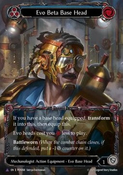 Evo Beta Base Head (Marvel) - Compendium Of Rathe (Marvel) [PEN-068]
