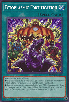 Ectoplasmic Fortification (V.1 - Secret Rare) - Maze of Muertos (Secret Rare) [MZMU-008]