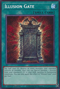Illusion Gate (V.1 - Secret Rare) - Maze of Muertos (Secret Rare) [MZMU-023]