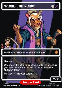 Splinter, the Mentor - Commander: Teenage Mutant Ninja Turtles: Extras (Mythic) [XTMC-89]