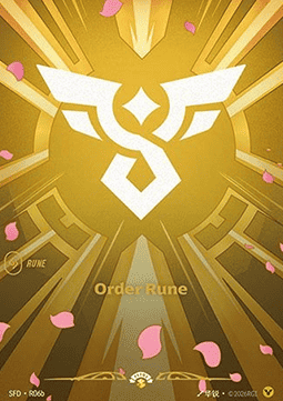 Order Rune - Spiritforged: Promos (Showcase) [SFDX-R06b]