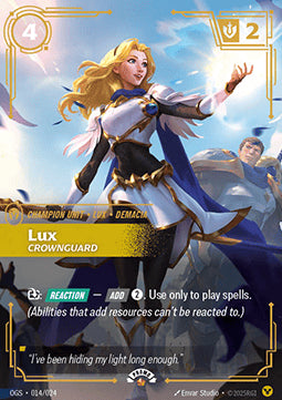 Lux, Crownguard