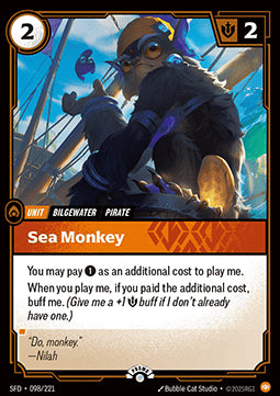 Sea Monkey - Spiritforged: Promos (Common) [SFDX-098]