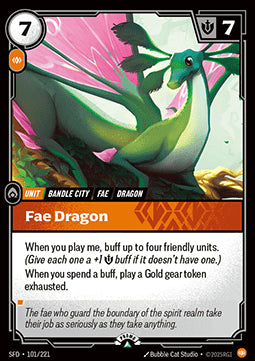 Fae Dragon - Spiritforged: Promos (Uncommon) [SFDX-101]