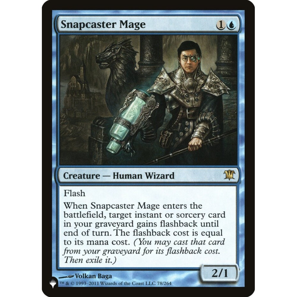 Snapcaster Mage rare ISD-78 Magic the Gathering The List