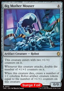 Big Mother Mouser (V.1) - Commander: Teenage Mutant Ninja Turtles: Extras (Rare) [XTMC-37]