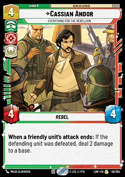Cassian Andor, Everything For the Rebellion - A Lawless Time (Rare) [LAW-056]