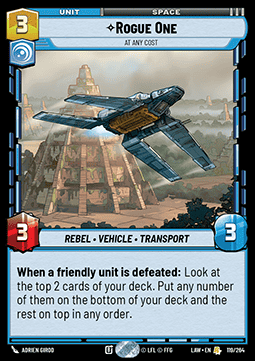 Rogue One, At Any Cost - A Lawless Time (Rare) [LAW-119]