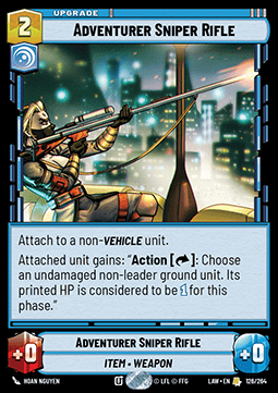 Adventurer Sniper Rifle - A Lawless Time (Rare) [LAW-126]