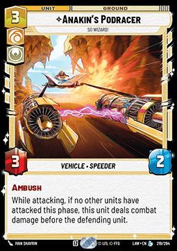 Anakin's Podracer, So Wizard! - A Lawless Time (Legendary) [LAW-219]