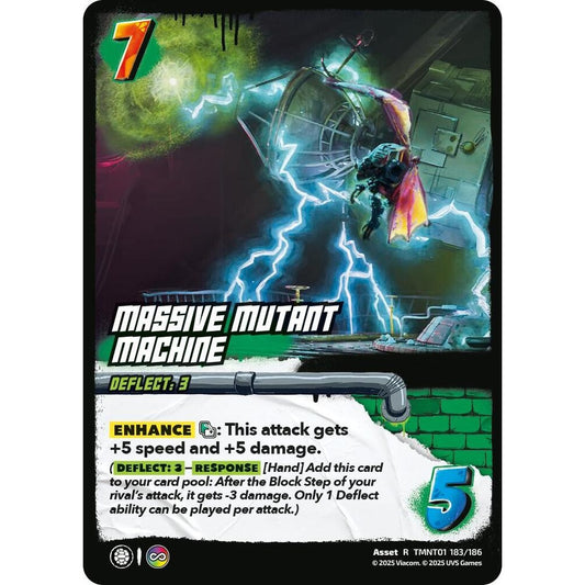 Massive Mutant Machine 183/186 TMNT01 Universus Teenage Mutant Ninja Turtles Asset R