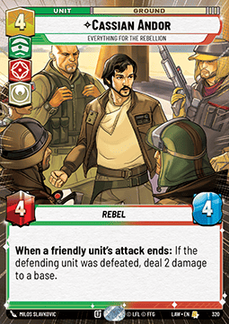 Cassian Andor, Everything For the Rebellion (V.1) - A Lawless Time: Extras (Rare) [XLAW-320]