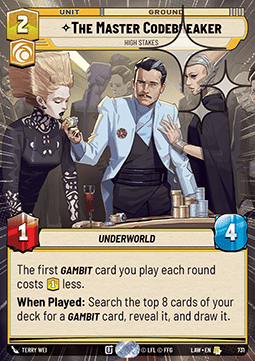The Master Codebreaker, High Stakes (V.2) - A Lawless Time: Extras (Rare) [XLAW-731]