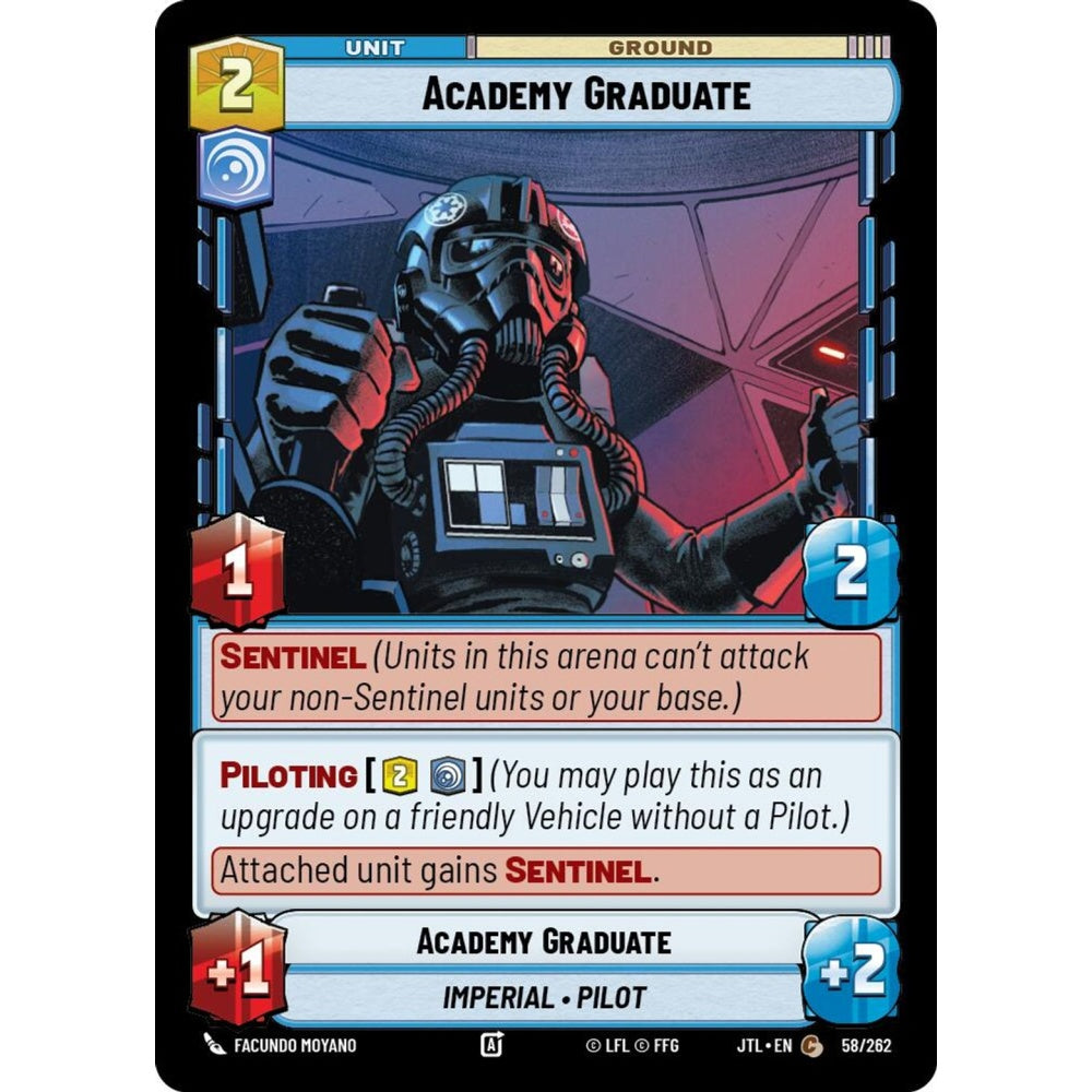 Academy Graduate, C, JTL 058), Star Wars Unlimited