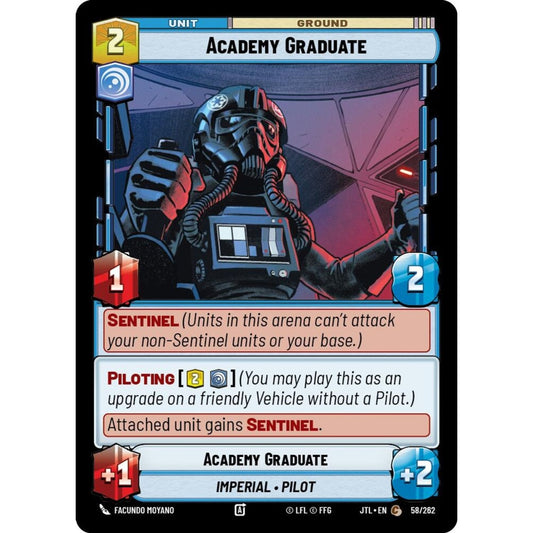 Academy Graduate, C, JTL 058), Star Wars Unlimited