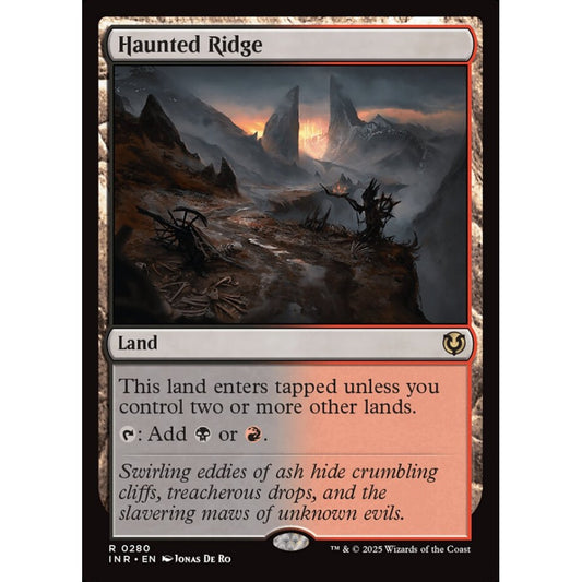 Haunted Ridge, 280, rare, Magic: The Gathering, Innistrad Remastered