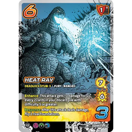 Heat Ray, 9/22, UR, UniVersus, Challengers Godzilla & Mothra, King Ghidorah & Rodan