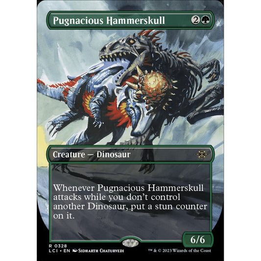 Pugnacious Hammerskull rare 328 Magic the Gathering The Lost Caverns of Ixalan