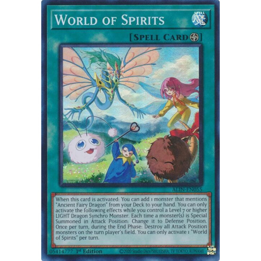 World of Spirits ALIN-EN055 Super Yu-Gi-Oh Alliance Insight