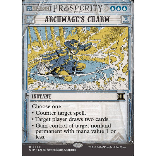 Archmage's Charm, 8, rare, Magic: The Gathering, Outlaws of Thunder Junction